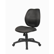 Boss Mid-Back Task Office Chair without Arms, Black, B1016-BK